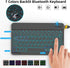 JUQITECH Backlit Keyboard Case for iPad 9.7, iPad 6th Gen(2018), iPad 5th Gen(2017), iPad Pro 9.7, iPad Air 2/1, Smart Tablet Cover Case with Deta...
