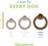 Benebone Ring Durable Dog Chew Toy for Aggressive Chewers, Real Bacon, Made in USA, Large...