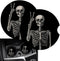 Cup Holders Car Coasters for Women/Men - 2 Pack Absorbent Ceramic Stone Drinks Coaster Set, Funny Skull Skeleton Halloween Victory...