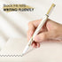 Black Ink Pens, 6-Pack, White, Smooth Writing, Waterproof, Ideal for Note Taking, Journaling, Drawing, Coloring, Crafts, School, Home, Office, Gif...