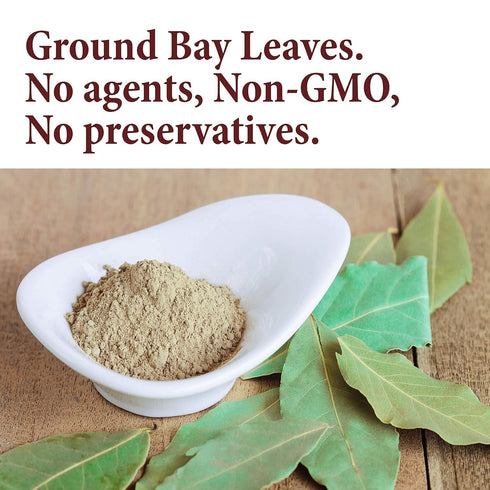 The Spice Way Bay Leaves - ground (4 oz) bay leaf powder great for cooking soups, stews and vegetables...