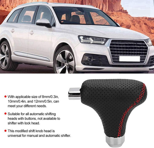 Acouto Shift Knob Head Universal Automatic Gear Shift Knob Shifter Lever Head Manual Stick Shift Knob Head Car Modification Accessory for Manual a...