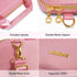 Laptop Case Bag Women Men Computer Sleeve for MacBook/Dell/HP/Acer/ASUS/LG, Waterproof Shoulder Carrying Briefcase, Pink, 15-15.6 Inch...