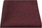 King & Priory Cranberry Red & Black Herringbone Pocket Square, Handkerchief...