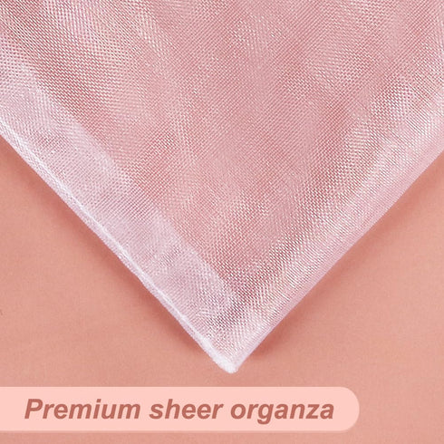 HRX Package 100pcs White Organza Bags, 4x6 inch Mesh Bags Drawstring Gift Bags Jewelry Pouches for Candy Wedding Favors Christmas...