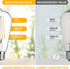 MAXvolador Vintage LED Edison Bulb Dimmable 60W Equivalent 850 Lumens, 6W Edison Light Bulbs 3000K, Antique ST58 LED Filament Bulb E26 Base, Pack ...