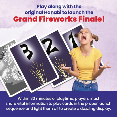 R&R Games Hanabi Black Powder Expansion Pack, Family Game for Adults and Kids...