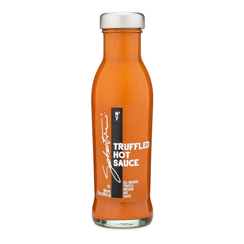 Sabatino Tartufi Truffle Hot Sauce, Gourmet Truffle Hot Sauce with Ripe Calabrian Chili Peppers, Infused With White Truffles, Kosher, Vegan, Veget...