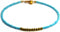 Handmade Anklet, Blue Beads, Bohemian (P5)...