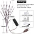 KXCOFTXI 3 Pack Twig Lights, Prelit Branches, USB Plug in Branches Lights with 60 LED Bulbs, Romantic Decorative Iights for Vase, Lighted Tree Bra...