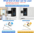 Anti-Theft Blink Doorbell Door Mount,No-Drill Mounting Bracket for Blink Video Doorbell cover Holder Not Block Doorbell Sensor Easy to Install Bli...