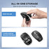iClever Wireless Bluetooth Mouse, Dual Mode(Bluetooth+USB), Rechargeable Mouse, Multi-Devices Mouse for Small Sized Hands with 4 Adjustable DPI, S...