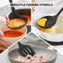 Duxtop Silicone Cooking Utensils Set 3 PCS Kitchen Utensils Set - 400 °F Heat-Resistant Utensils for Nonstick Cookware, Kitchen Cooking Tools with...