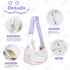 Cat Carrier Small Dog Sling Carriers Hands Free Soft Reversible Pet Travel Bag Cozy Pouch and Tote Bag for Pets, Cats, Small Dogs Puppy Backpack f...
