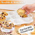 CAKETIME Silicone Muffin Pan, Metal Reinforced Frame Regular Size Cupcake Pan with Handle 12 Cups Nonstick Muffin Pan for Baking BPA Free 1 Pack C...