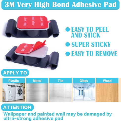 Cord Organizer for Appliances, 6 Pack Cord Wrapper Holder Winder Hider Keeper for Kitchen Appliances, Mixer, Blender, Coffee Maker, Air Fryer and ...
