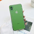for iPhone Xs Max Case Cute Clear Bling Crystal Diamond Phone Case, with Sparkle Camera Len Protector Soft TPU Cover Case for Women Girls, Green.....