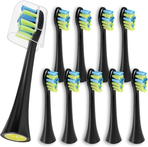 30 PCS AQREP4U Brush Heads Compatible with 7am2m Replacement Heads Electric Toothbrush Heads AM101/AM105 for 7am2m Sonic Electric Toothbrush Elect...