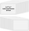30 Pcs Self-Adhesive Index Card Holders Business Card Pockets Clear Plastic Labels Holders for Organizing Storage Bins Library Card Shelves (3.14 ...