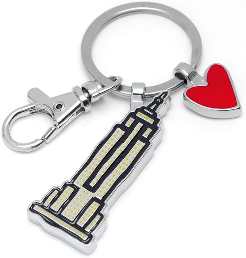 Marc Tetro NYC Keyrings (Empire State, Taxi, Statue of Liberty)...