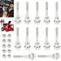 12 Pcs 580790401 Snow Throwers Shear Bolts and Nuts for Husqvarna/AYP 539976978, 595086601 588077502 2 Stage Snow Blowers 570XP 575XP...