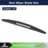 X AUTOHAUX Rear Windshield Wiper Blade Replacement for Chevrolet Tahoe 2007-2013 for GMC Yukon 2007-2013 for Buick Enclave 2008-2020...