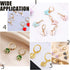 UNICRAFTALE 50pcs Lever Back Earrings Stainless Steel Leverback Earring Hoop Earring with Loop Golden Leverback Earwire Findings for DIY Jewelry M...