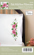 Tobin Pink Wild Rose Stamped for Embroidery Pillowcases......