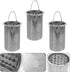 Luxshiny 3pcs Tea Strainers for Loose Tea Teapot Tea Pot Replacement Stainless Steel Mesh Strainer Tea Infuser Insert 9cm Tea Steeper Basket Filte...