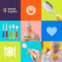 Special Supplies Adaptive Utensils (5-Piece Kitchen Set) Wide, Non-Weighted, Non-Slip Handles for Hand Tremors, Arthritis, Parkinson’s or Elderly ...