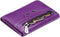 AINIMOER Small Leather Wallet for Women, Slim Compact Credit Card Holder RFID Blocking Wallets Organizer with Coin Pocket, Lichee Purple...