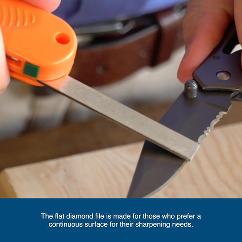 AccuSharp 4-in-1 Knife & Tool Sharpener, Coarse Tungsten Carbide Sharpening Blade & Ceramic Rod with Retractable Diamond-Tapered Rod for Knives, F...