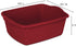 Tribello Plastic Wash Tub Dishpan Basin and Foot Bath for Soaking Feet, laundry Hand Wash Bucket, Dish Pans for Washing and Storage Cleaning Suppl...
