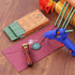 Wax Seal Kits, Wasole 20Pcs Pine Green Sealing Wax Sticks with 1 Pieces Glue Gun Set for Wax Seal Stamp, Great for Wedding Invitations, Birthday C...