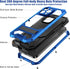JGY iPhone 14 Pro Max IP68 Waterproof Case iPhone 14 Pro Max Military Metal Stand Case with Screen Protector Slim Full Cover Rugged Durable Shockp...