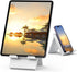 SAIJI Adjustable Tablet Stand Holder Portable Foldable Desktop Stand Dock Compatible for iPad, iPhone, Nintendo Switch, Samsung Galaxy and Kindle ...