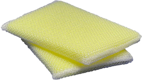 Elite PRO All Purpose Cleaning Pad, 2 Pack, Non Scratch, Dish Sponge, Scrubber, Made in USA. Large Thin Sponge for Kitchen and Household Use. Flex...