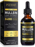 Mullein Drops for Lungs - Non-GMO Mullein Leaf Extract with Chlorophyll for Lung and Respiratory Support...