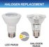Simba Lighting LED PAR20 Light Bulb 6W 38deg Spotlight Dimmable (6-Pack) for Indoor Recessed Can, Range Hood and Outdoor PAR 20, 120V E26 Base, 40...