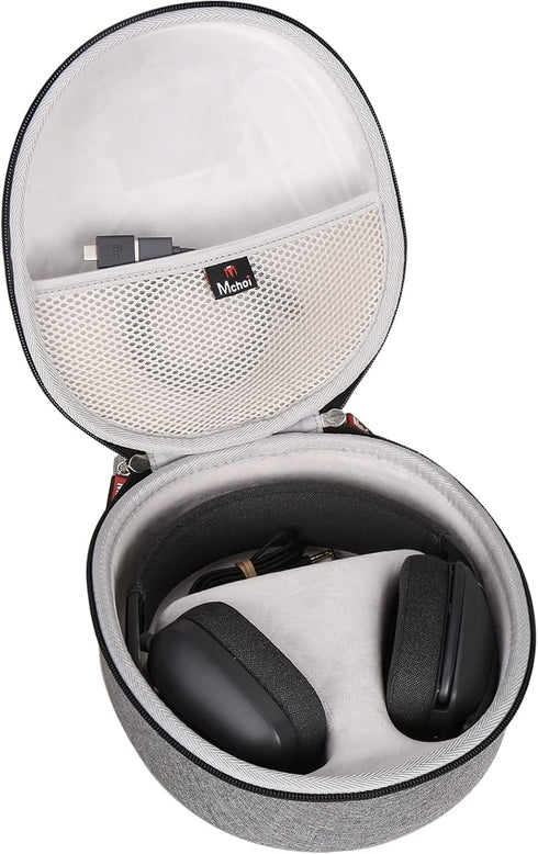 Mchoi Hard Carrying Case Fits for Logitech Zone Vibe 100/125 Wireless Headphones, Waterproof Grey Headphones Travel Protective Case, Case Only...