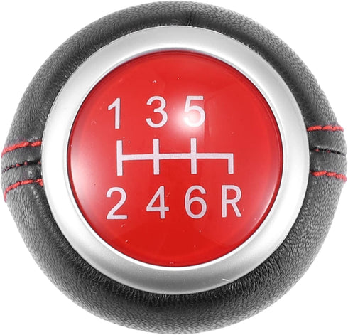 X AUTOHAUX Car Manual Gear Stick Shift Knob 6 Gear for Subaru Forester 2010-2018 Impreza WRX STI 2009-2018 Outback 2010-2019 Car Shift Head...