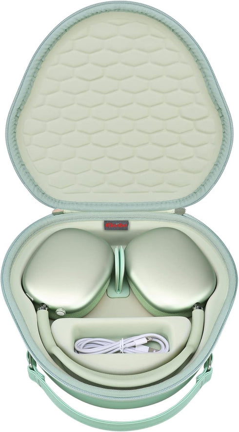 Hard Carrying Case for Apple AirPods Max Wireless Over-Ear Headphones,New AirPods Max Bluetooth Headphones Travel Protective Cover Earphone Protec...