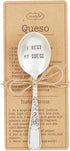 Mud Pie Fiesta Recipe Spoon Set, 3.5", Queso...
