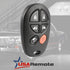 Key Fob Keyless Entry Remote fits 2004-2016 Toyota Sienna (GQ43VT20T 6-Btn)...