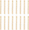 Craftdady 90Pcs Golden Twist Extender Chains 1.77-1.97 Inch Removable Chain Extension Tails for Necklace Bracelet Anklet...