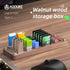 Wooden Memory Card Case TF Cards Box and USB Drive/SD Card Holder Desk,Micro SD Card Case,Memory Card Case, Memory Card Carrying Case -AJSNH01M...