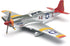 New Ray World War II Replica Fighter Air Planes ClassicAircraft P-51D Red Tails 1:48...