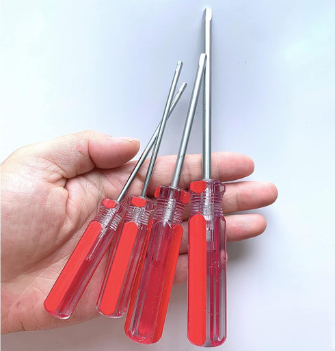 Square Head Screwdriver Set 4 Sizes, SKZIRI 4PCS Square Screwdriver Tool Kits Magnetic Tips SQ0 SQ1 SQ2 SQ3...
