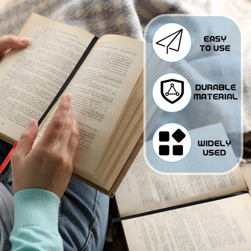 20 Pcs Bible Ribbon Bookmark Artificial Leather Christian Book Markers with 5 Colorful Ribbons for Books...