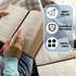 20 Pcs Bible Ribbon Bookmark Artificial Leather Christian Book Markers with 5 Colorful Ribbons for Books...